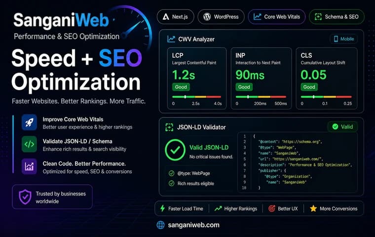 SanganiWeb — free tools for web professionals